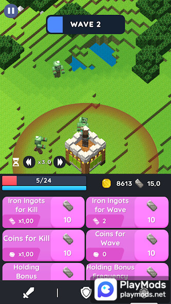 Block Tower 3D: Idle Defense<span>(Unlimited Resources)</span> screenshot image 3_Popularmodapk.com