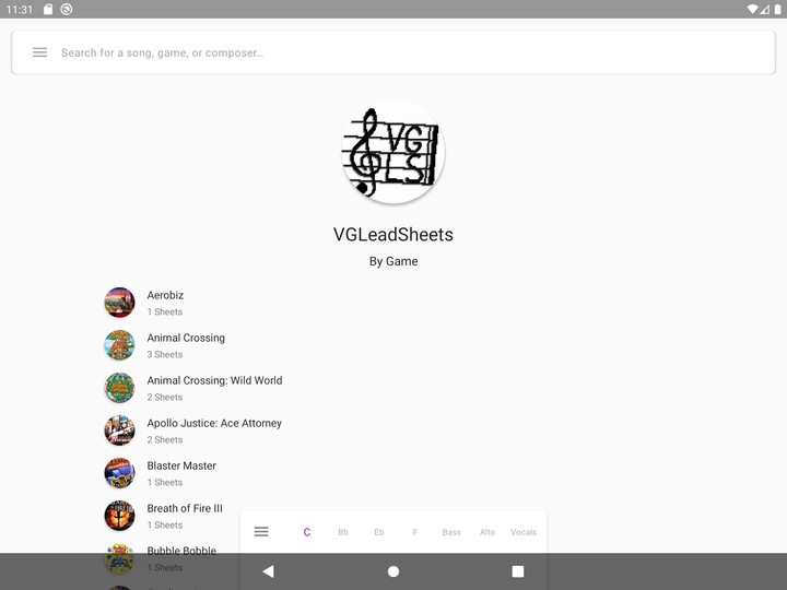VGLeadSheets screenshot image 11_Popularmodapk.com
