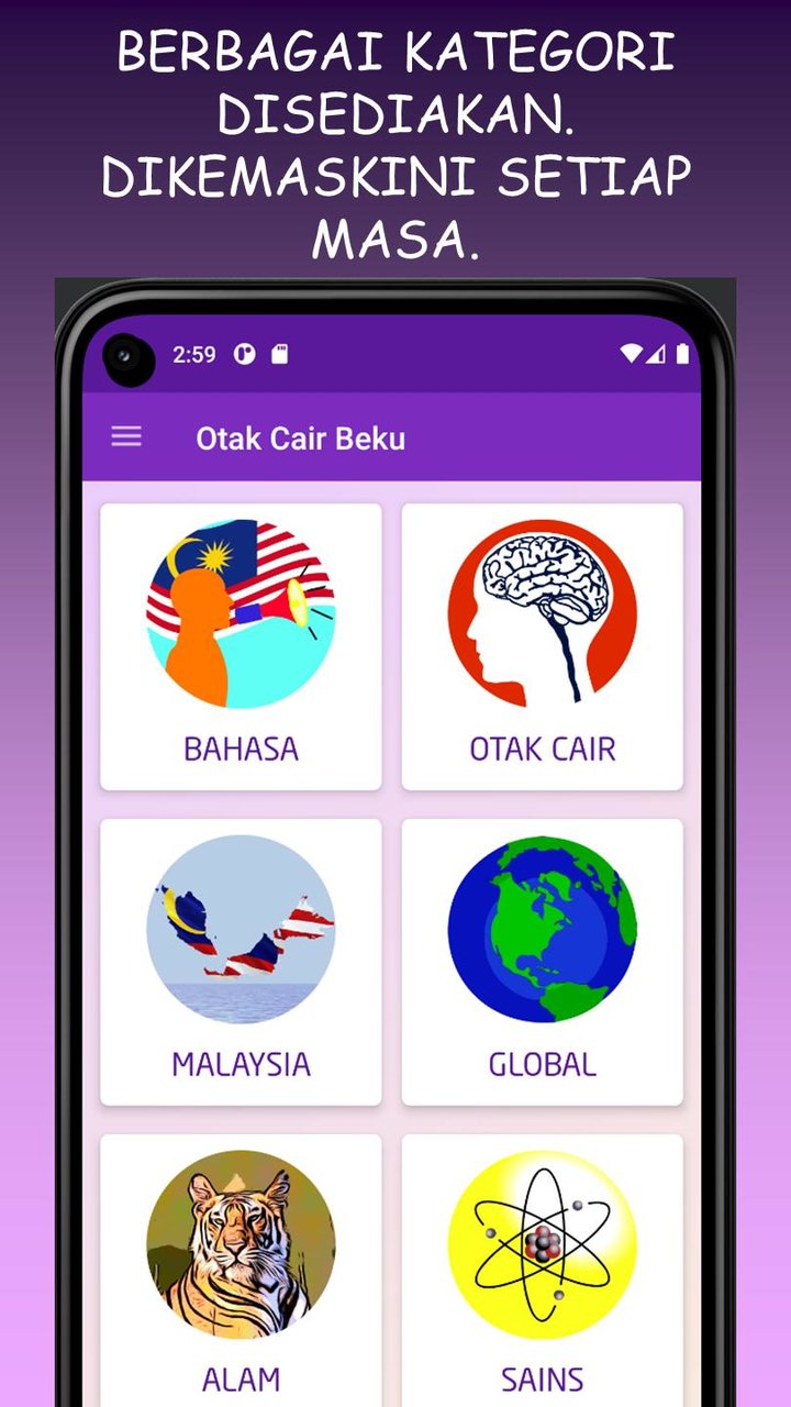 Otak Cair Beku: Kuiz Teka Teki screenshot image 1_Popularmodapk.com