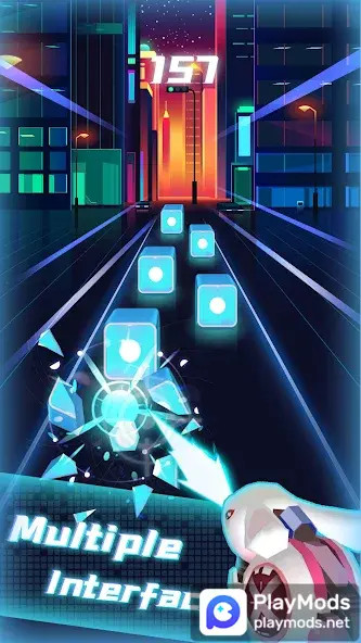 Beats shooting-EDM music game<span>(Unlimited Diamonds)</span> screenshot image 3_Popularmodapk.com