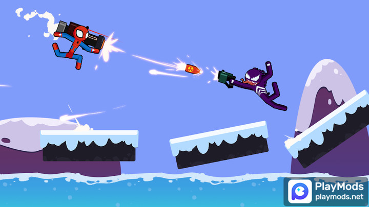 Spider Stickman Fighting - Supreme Warriors(Lots of currency) screenshot image 2_Popularmodapk.com