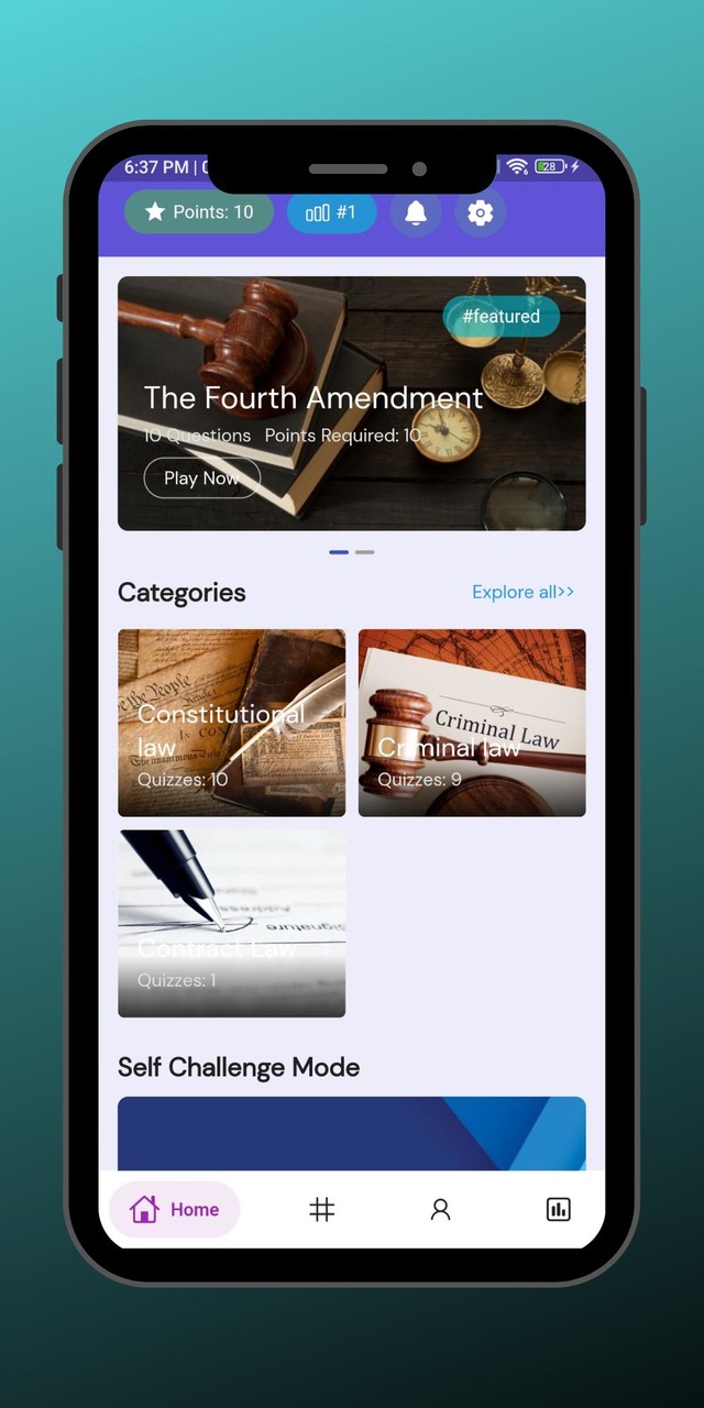 Legal Mastery Quiz screenshot image 1_Popularmodapk.com