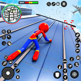 Stick Rope Hero Game Superhero<span>(No Ads)</span>1.0.3_Popularmodapk.com