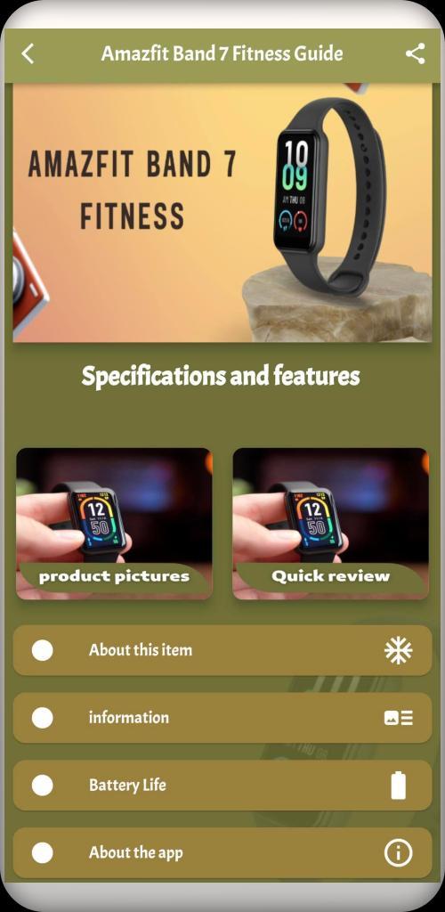Amazfit Band 7 Fitness Guide screenshot image 1_Popularmodapk.com