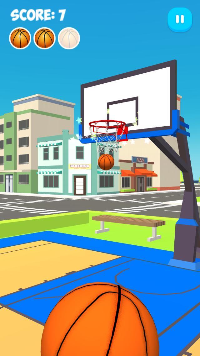 Basketball Challenge 3D screenshot image 3_Popularmodapk.com