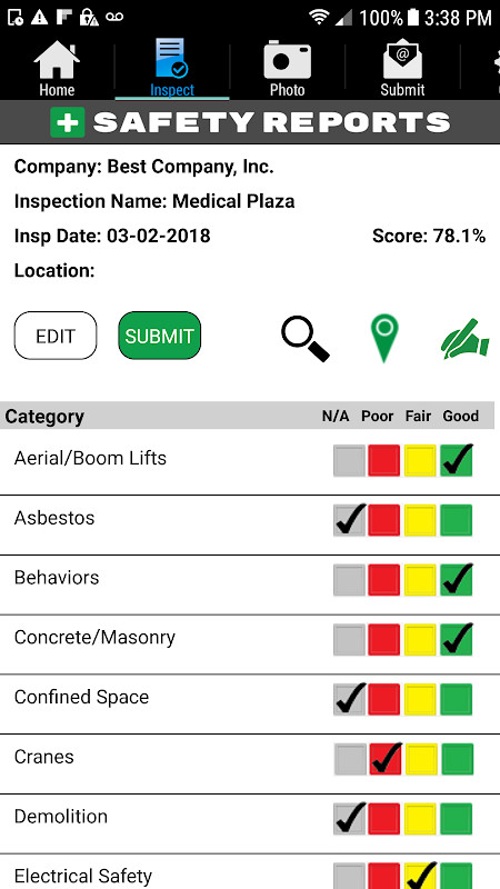 Safety Reports Inspection App screenshot image 1_Popularmodapk.com