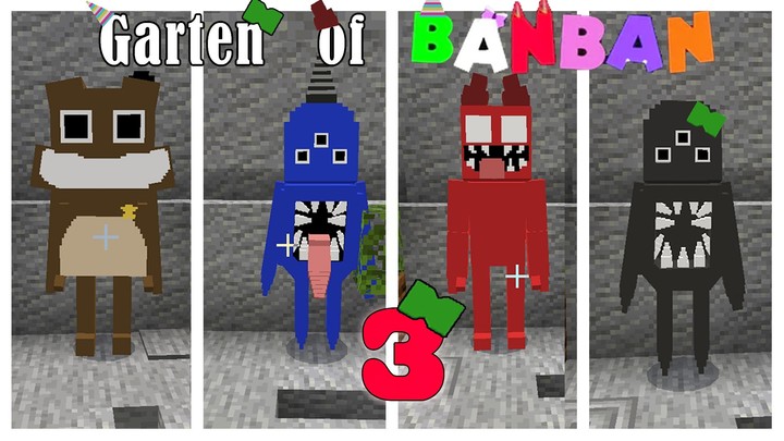 Garten of Banban 3 Minecraft screenshot image 1_Popularmodapk.com
