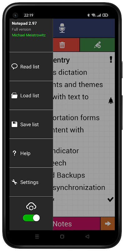 Notebook with speech to text screenshot image 6_Popularmodapk.com