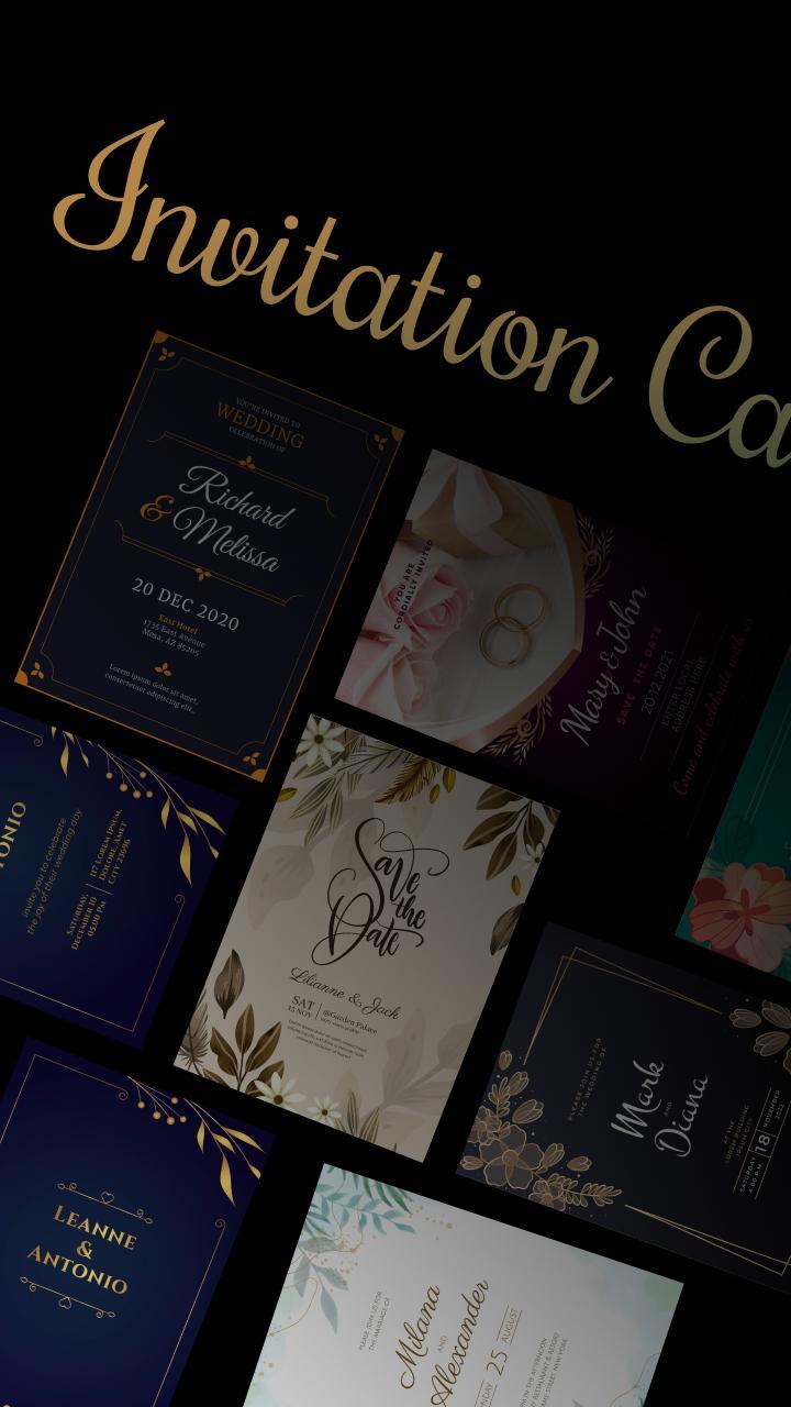 Invitation E-card Maker screenshot image 1_Popularmodapk.com