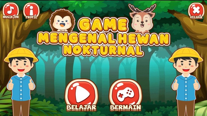 Edukasi Mengenal Hewan Nokturn screenshot image 5_Popularmodapk.com