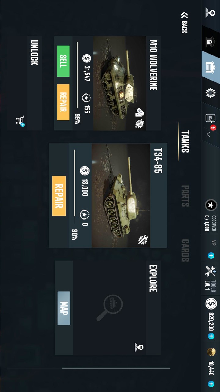 Tank Mechanic Simulator<span>(No Ads)</span> screenshot image 2_Popularmodapk.com
