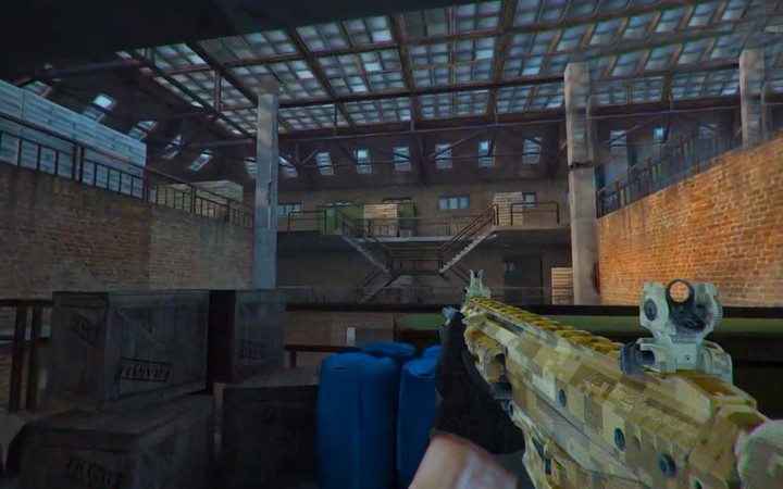 FPS Gun Shooter 3D Offline screenshot image 1_Popularmodapk.com
