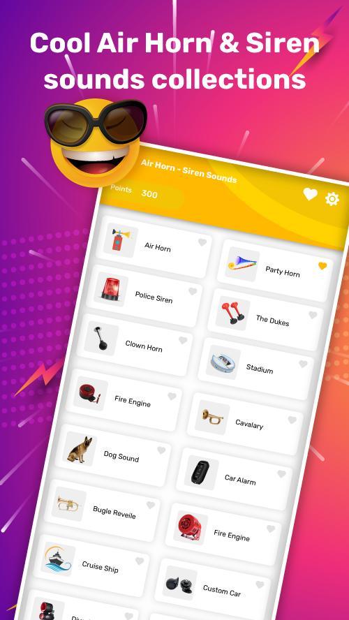 Air Horn: funny siren sounds screenshot image 2_Popularmodapk.com