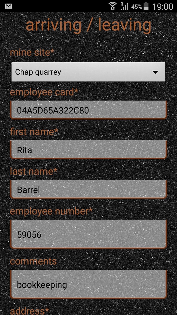 Mining Site Attendance screenshot image 6_Popularmodapk.com