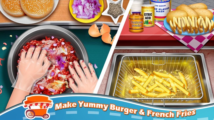 Street Food Cooking Games screenshot image 2_Popularmodapk.com