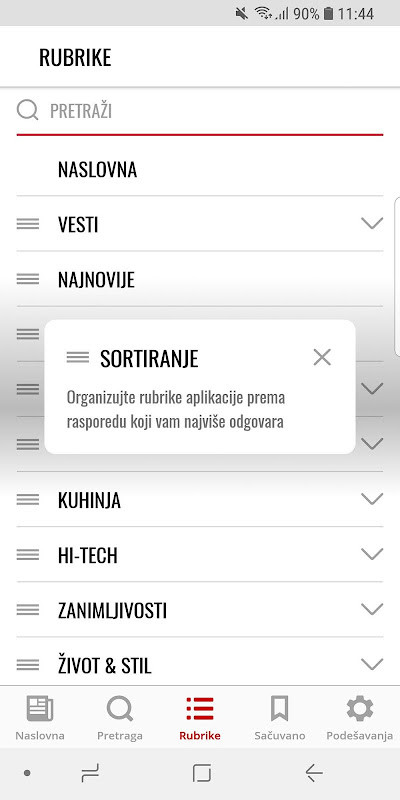 Telegraf Najnovije Vesti screenshot image 10_Popularmodapk.com
