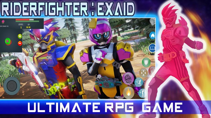RiderFighter Ex-Aid Henshin screenshot image 2_Popularmodapk.com