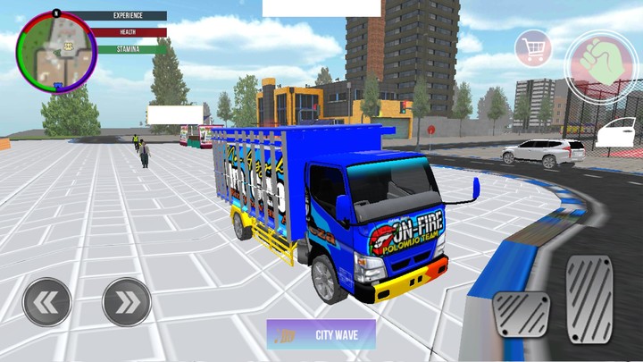 Truk Oleng Simulator 2023 - ID screenshot image 3_Popularmodapk.com