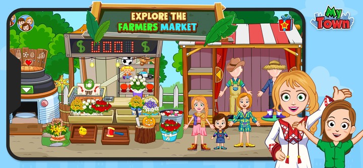 My Town Farm Animal game screenshot image 3_Popularmodapk.com
