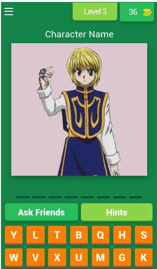 Hunter x Hunter Quiz screenshot image 4_Popularmodapk.com