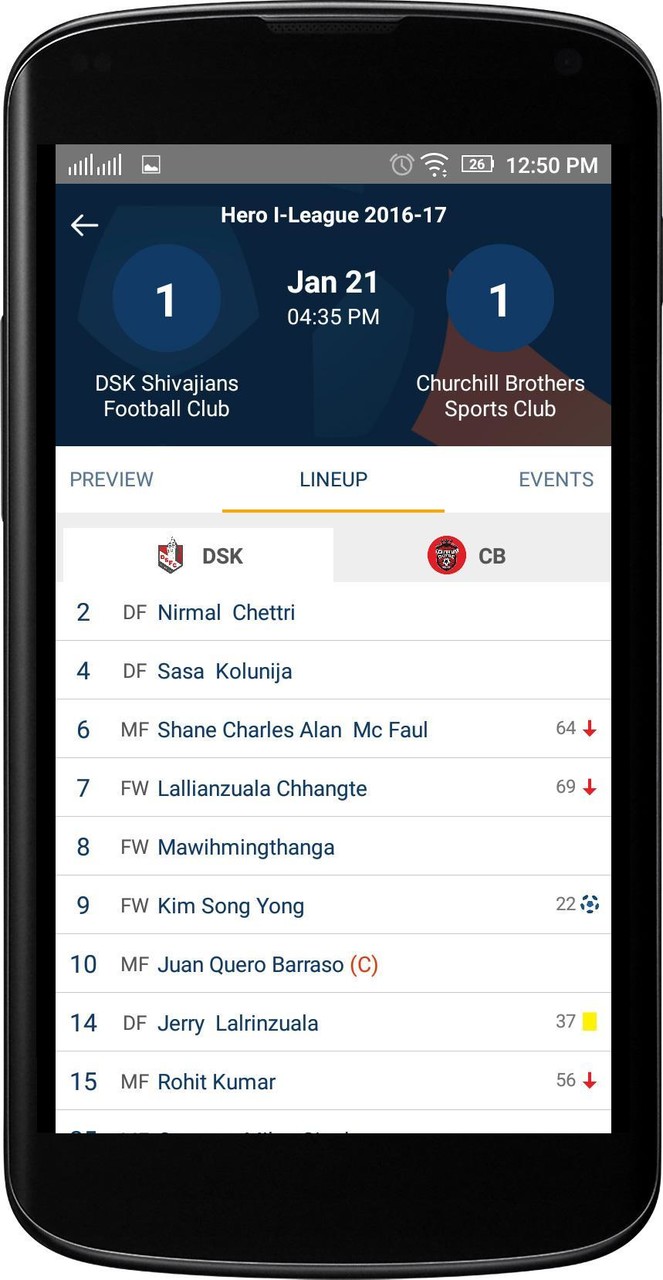 I-League Official screenshot image 4_Popularmodapk.com