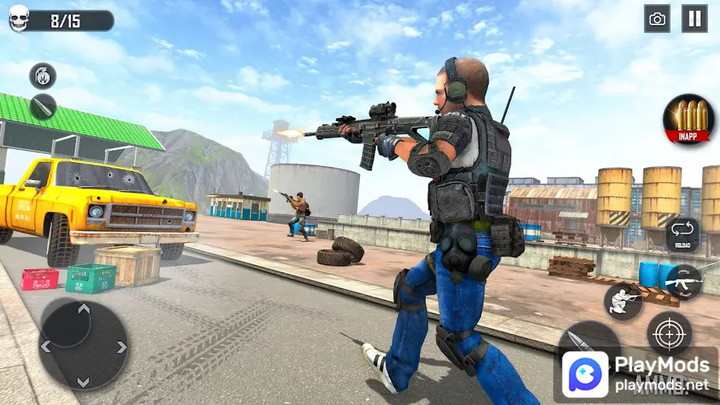 Fps Shooting Games: Gun Strike<span>(Remove ads)</span> screenshot image 1_Popularmodapk.com