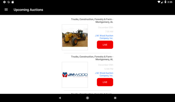 JM Wood Live Auction screenshot image 3_Popularmodapk.com