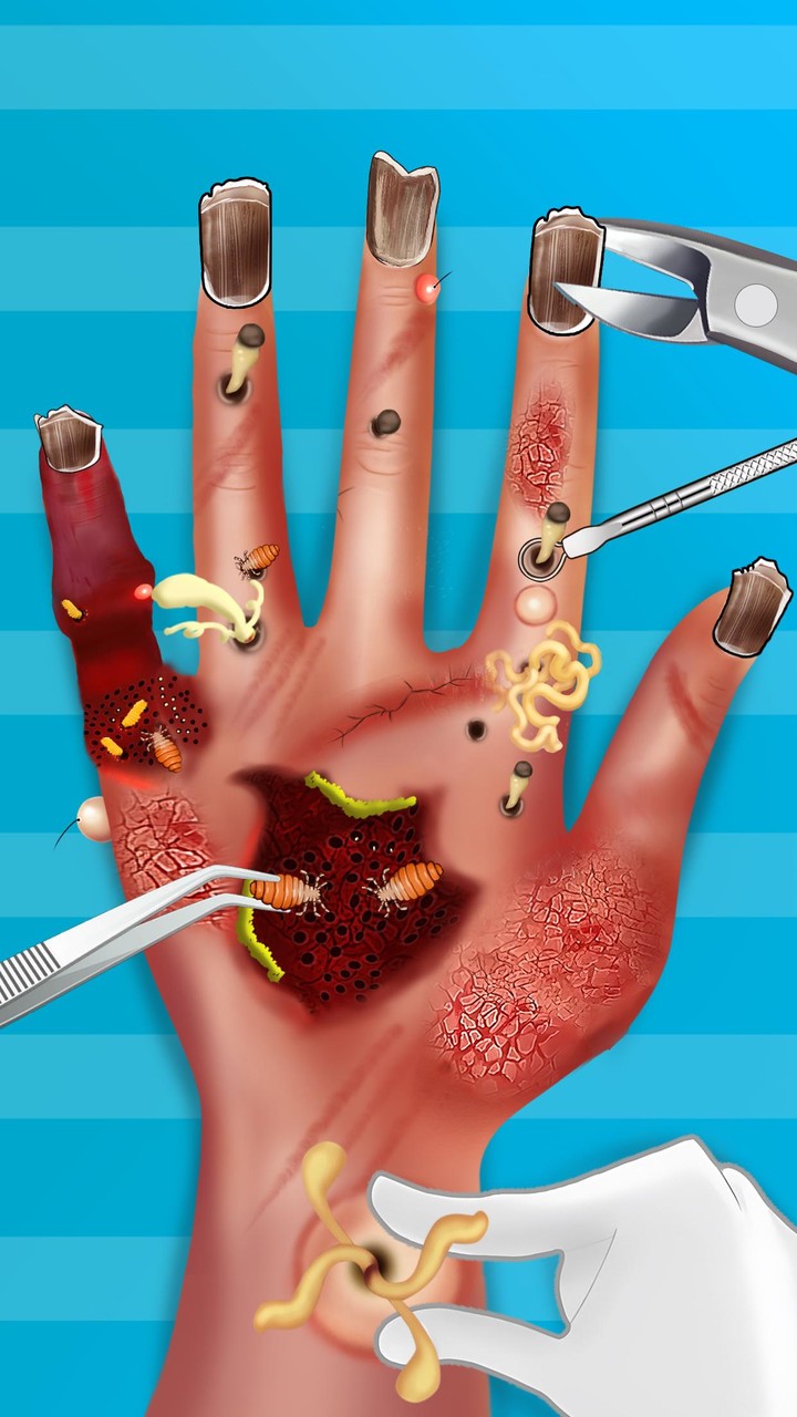 Hand ASMR Salon Makeover Games screenshot image 1_Popularmodapk.com