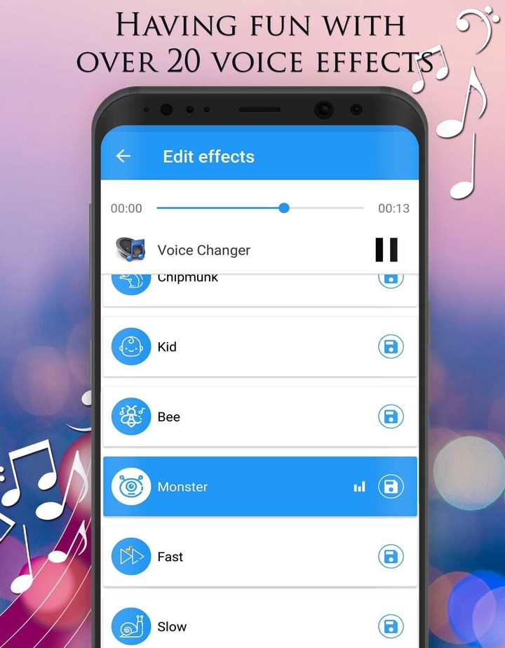 Voice Changer - Audio Effects screenshot image 26_Popularmodapk.com