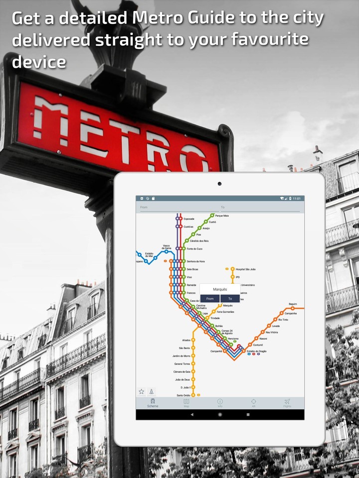 Porto Metro Guide and Subway Route Planner screenshot image 6_Popularmodapk.com