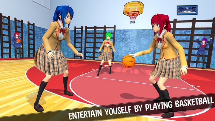 Anime High School Yandere Girl screenshot image 5_Popularmodapk.com