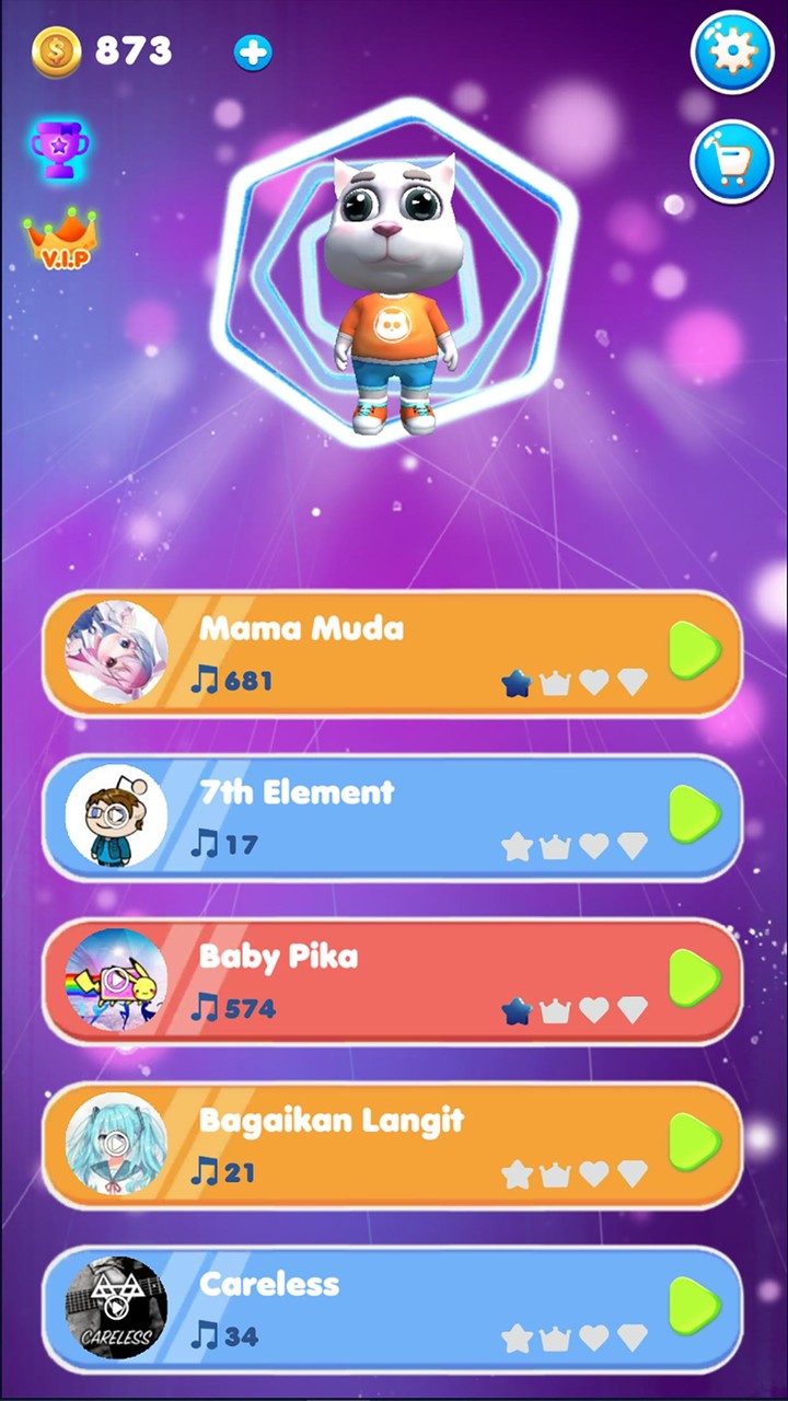 EDM Animal: Dancing Tiles screenshot image 1_Popularmodapk.com