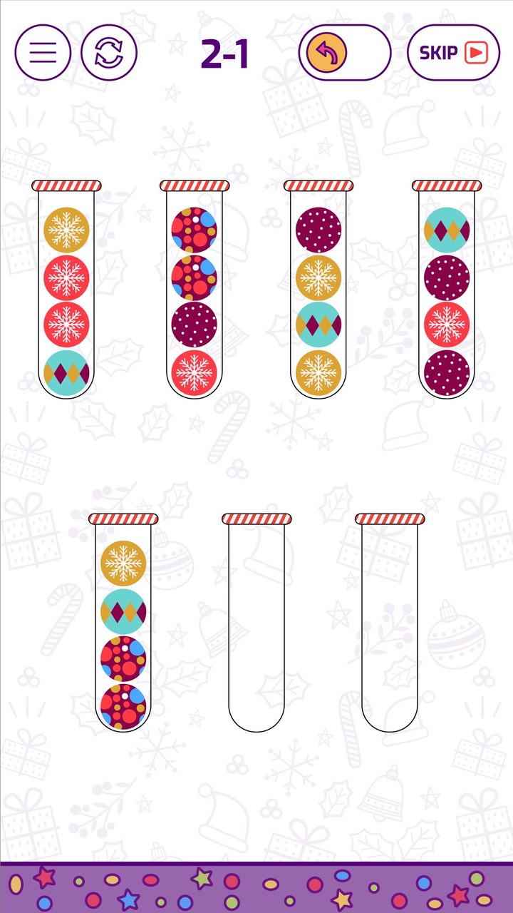 Bubble Sort Color Puzzle Game screenshot image 1_Popularmodapk.com