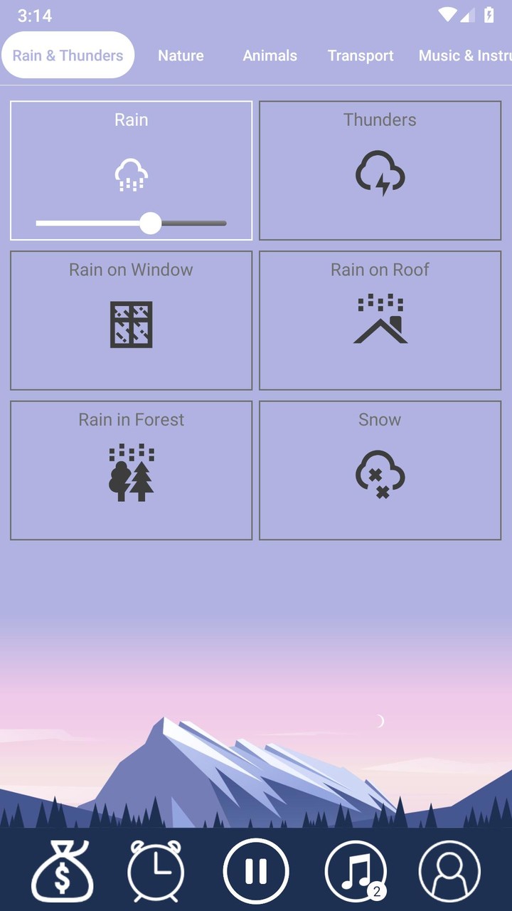 Sleeping Sounds - Sounds for Relaxing screenshot image 2_Popularmodapk.com