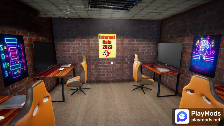 Internet Gamer Cafe Sim 2023<span>(No Ads)</span> screenshot image 2_Popularmodapk.com