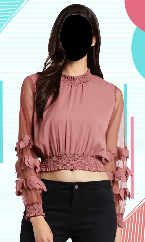Girls Crop Shoulder Photo Editor screenshot image 19_Popularmodapk.com