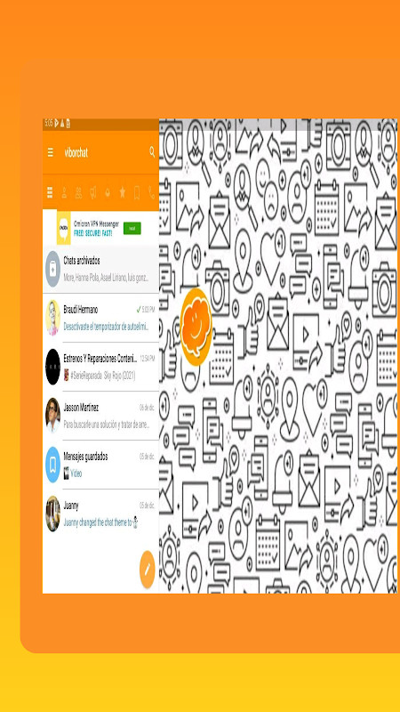 viborchat Messenger screenshot image 12_Popularmodapk.com