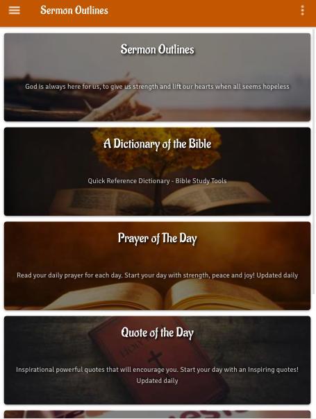 Sermon Outlines screenshot image 9_Popularmodapk.com