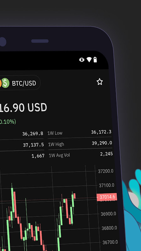 Kraken Pro: Crypto Trading screenshot image 2_Popularmodapk.com
