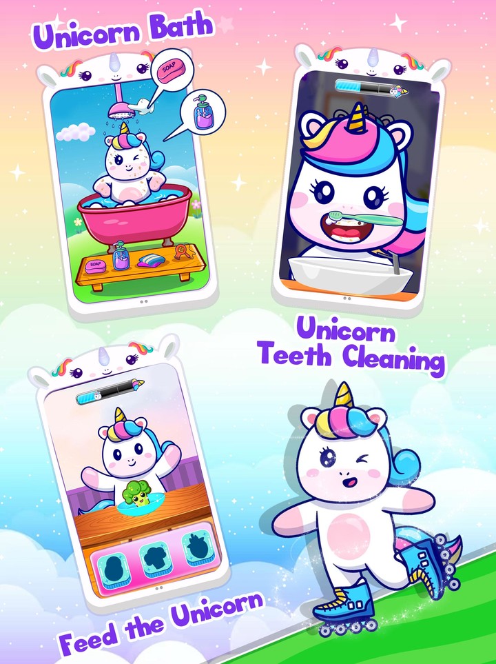 Baby Unicorn Phone For Kids screenshot image 4_Popularmodapk.com