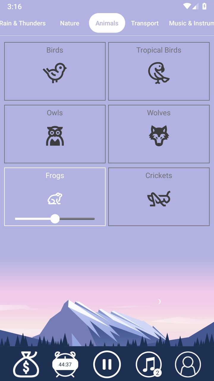 Sleeping Sounds - Sounds for Relaxing screenshot image 5_Popularmodapk.com