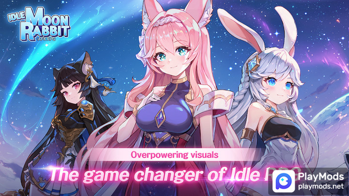 Idle Moon Rabbit: AFK RPG<span>(Mod Menu)</span> screenshot image 1_Popularmodapk.com