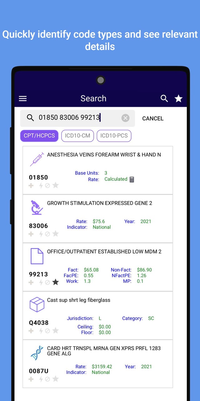 iCoder CPT RVU ICD10 2022 screenshot image 2_Popularmodapk.com