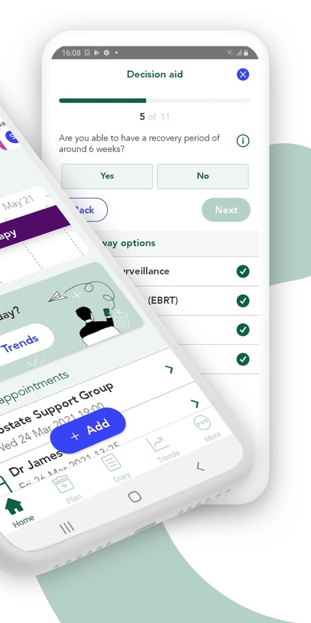 OWise - Prostate Cancer Suppor screenshot image 4_Popularmodapk.com