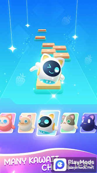 Meow Hop: Cats & Dancing Tiles<span>(No ads)</span> screenshot image 1_Popularmodapk.com