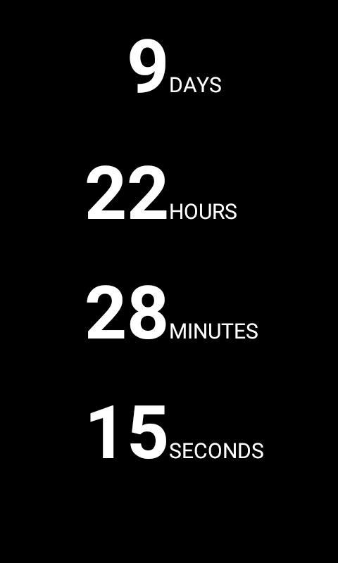 COUNTDOWN - Pick a date time and start counting screenshot image 1_Popularmodapk.com