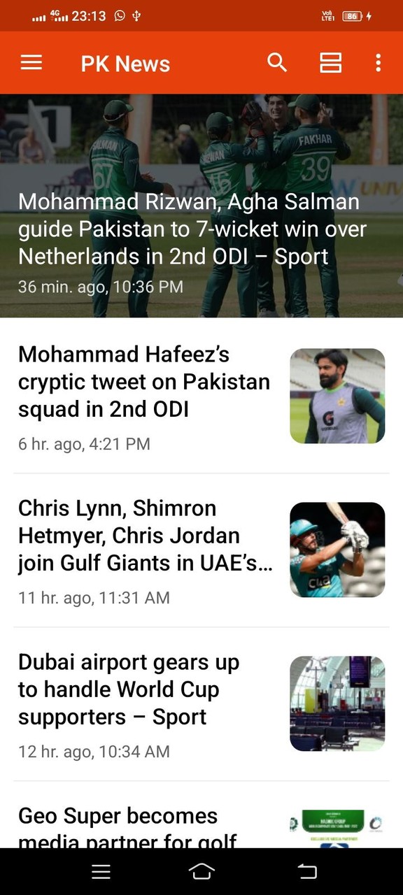PK Cricket Live News screenshot image 5_Popularmodapk.com