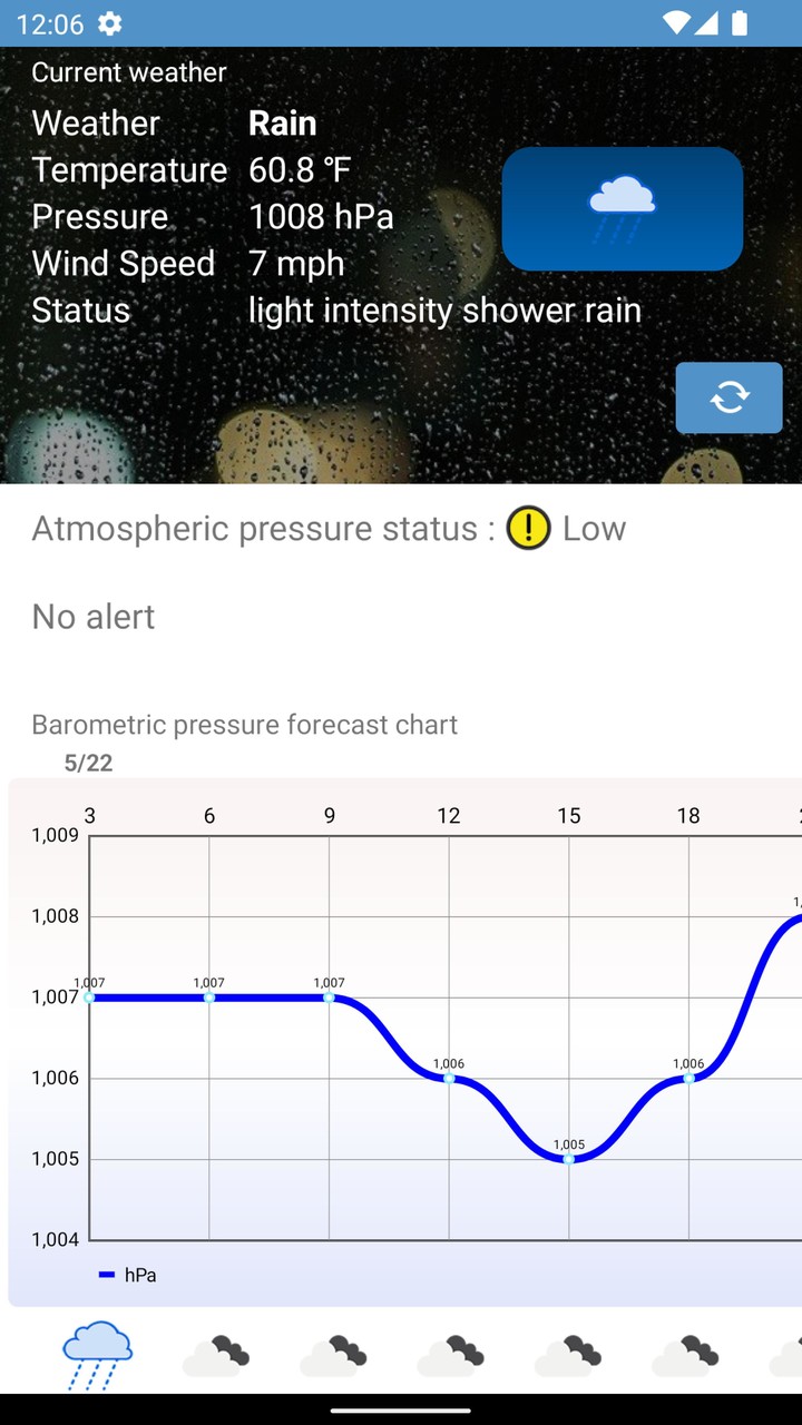 Barometric pressure forecast screenshot image 6_Popularmodapk.com