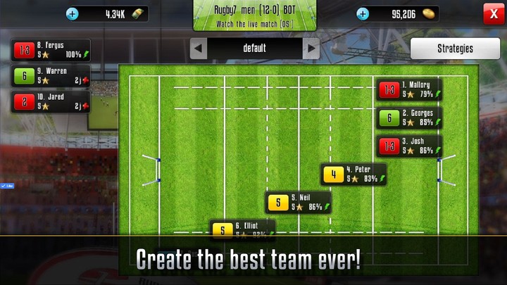 Rugby Sevens Manager screenshot image 3_Popularmodapk.com