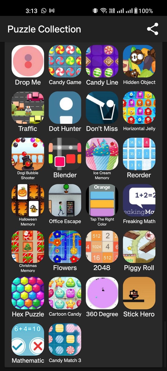 Puzzle Game Collection screenshot image 4_Popularmodapk.com